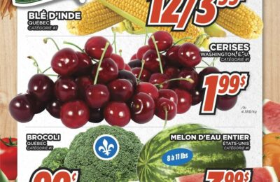 Circulaire Fruiterie Potager Saint-Eustache / Blainville Du 27 juillet au 2 août 2023
