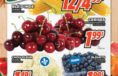 Circulaire Fruiterie Potager Saint-Eustache / Blainville Du 20 au 26 juillet 2023